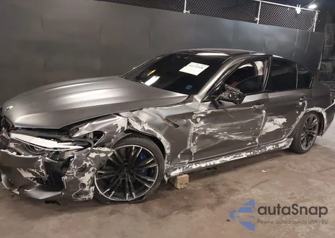 2018 BMW M5 z USA, uszkodzony, nr VIN WBSJF0C5XJB283452